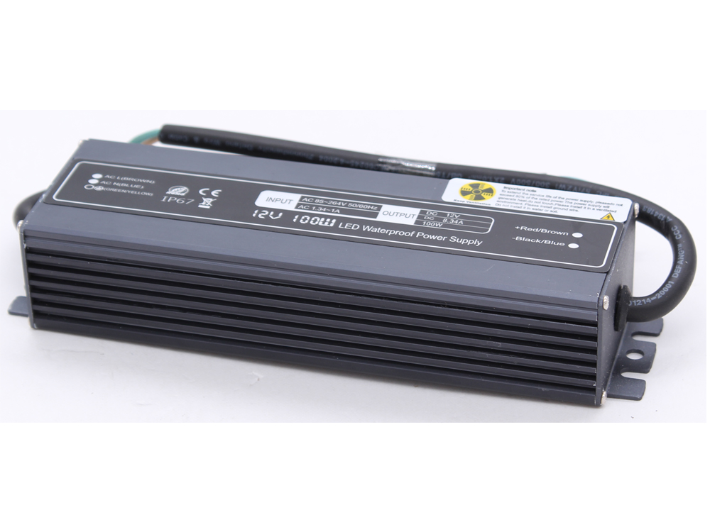 Ultra-thin constant voltage 12V 100W waterproof power supply