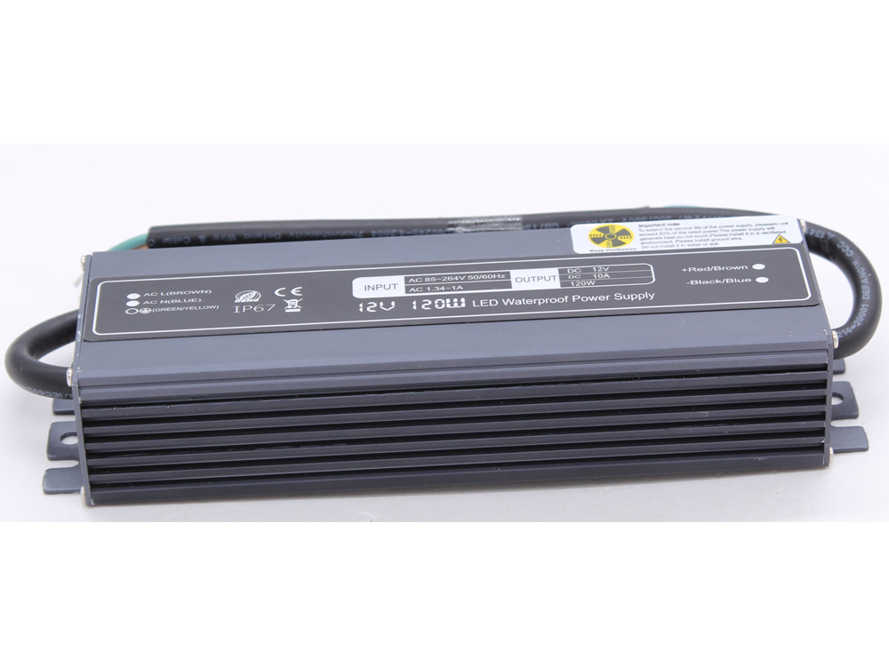 Ultra-thin constant voltage 12V120W waterproof power supply