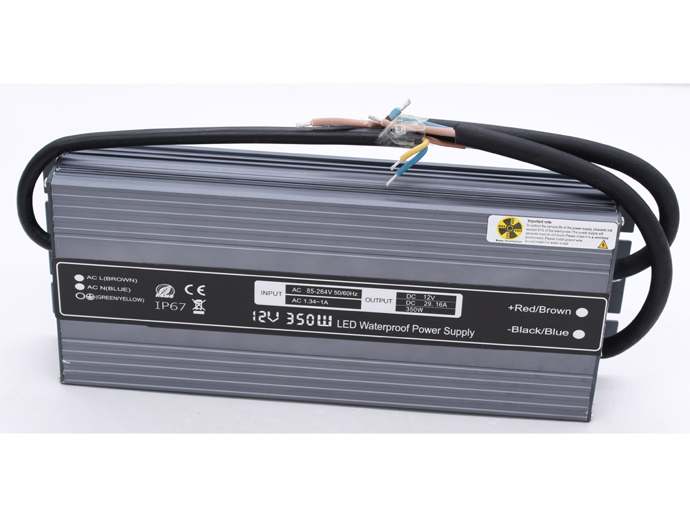 Ultra-thin constant voltage 12V 350W waterproof power supply