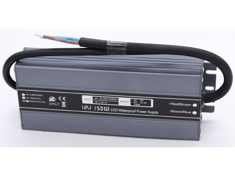 Ultra-thin constant voltage 12V 150W waterproof power supply