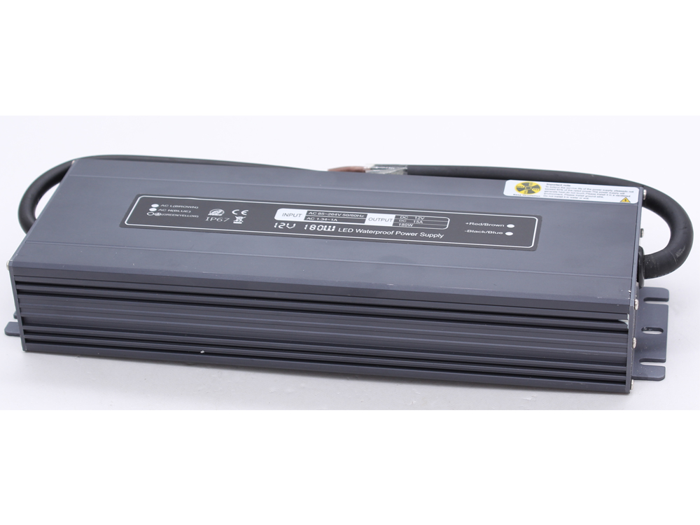 Ultra-thin constant voltage 12V 180W waterproof power supply