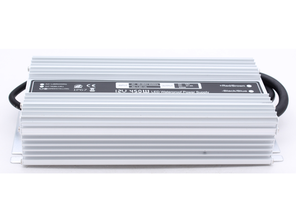 Ultra-thin constant voltage 12V 450W waterproof power supply