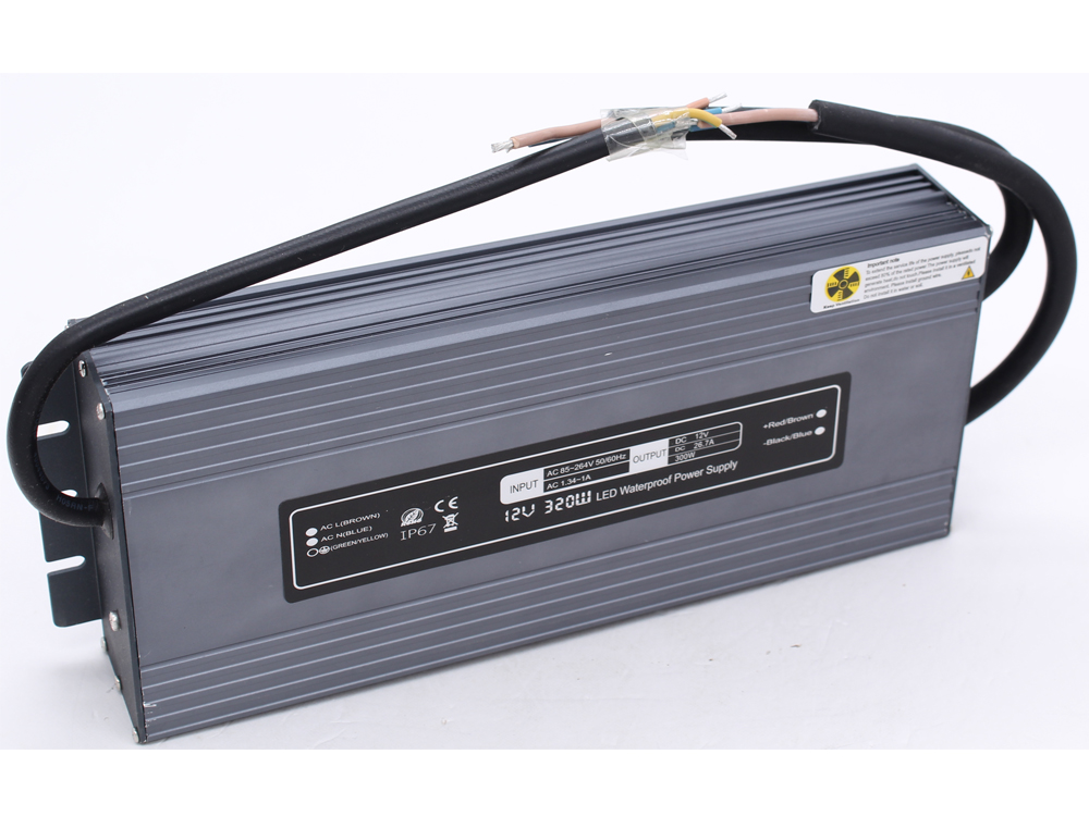 Ultra-thin constant voltage 12V 320W waterproof power supply