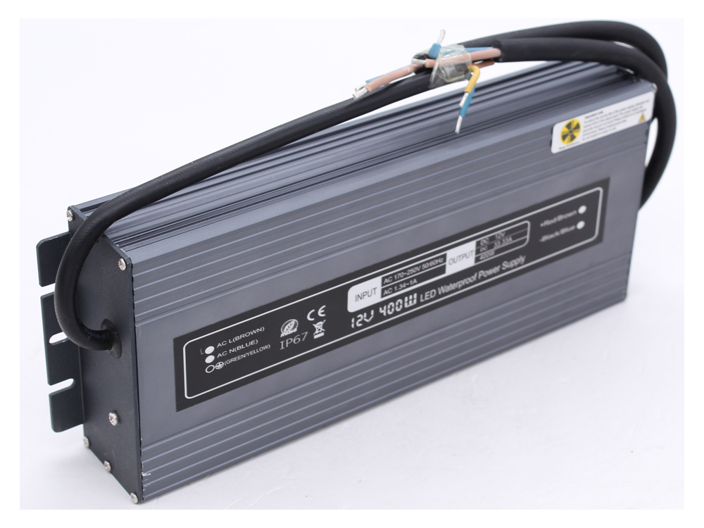 Ultra-thin constant voltage 12V 400W waterproof power supply