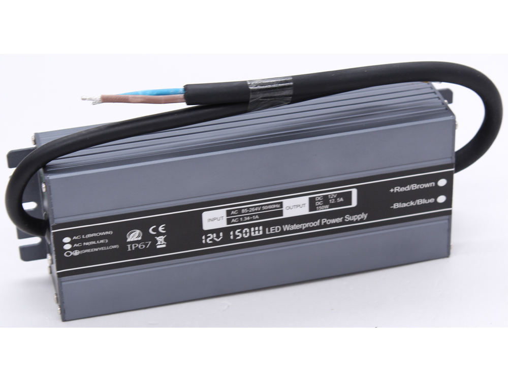 Ultra-thin constant voltage 12V 150W waterproof power supply