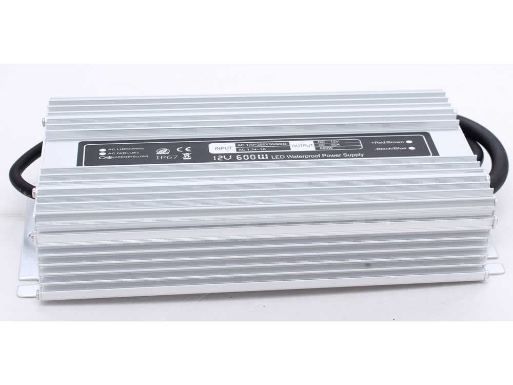 Ultra-thin constant voltage 12V 600W waterproof power supply