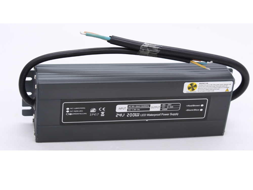 Ultra-thin constant voltage 24V 200W waterproof power supply