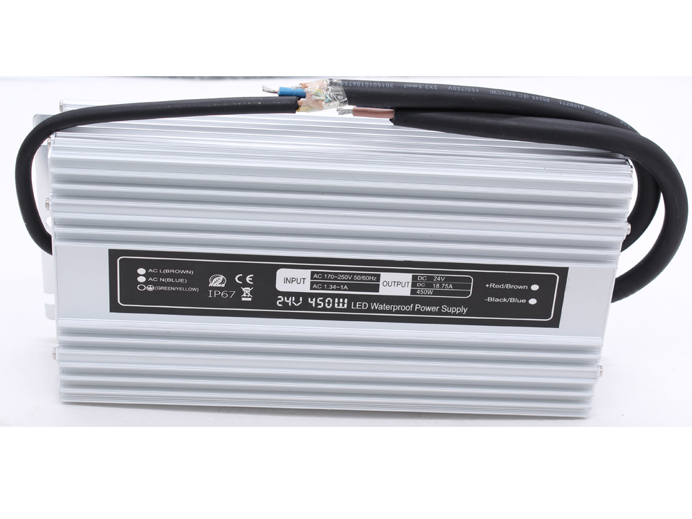 Ultra-thin constant voltage 24V 450W waterproof power supply
