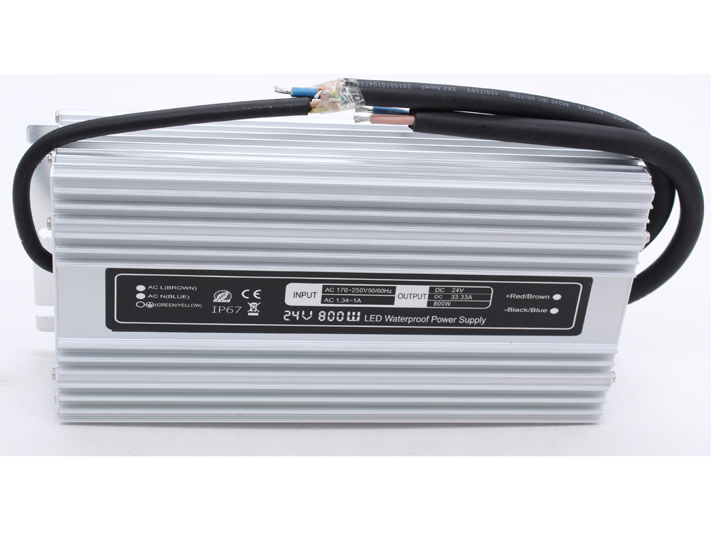 Ultra-thin constant voltage 24V 800W waterproof power supply