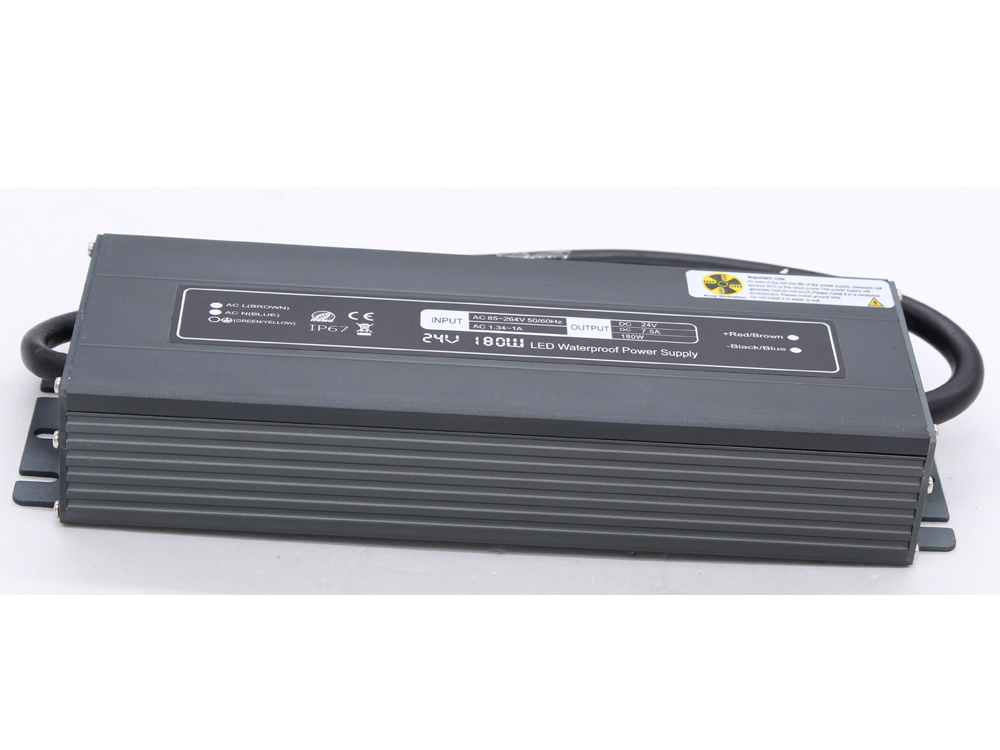 Ultra-thin constant voltage 24V 180W waterproof power supply