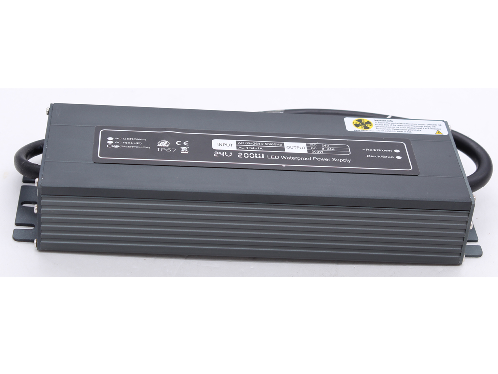 Ultra-thin constant voltage 24V 200W waterproof power supply