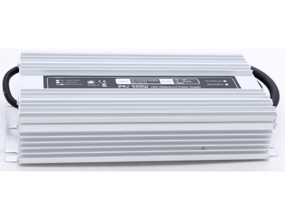 Ultra-thin constant voltage 24V 500W waterproof power supply