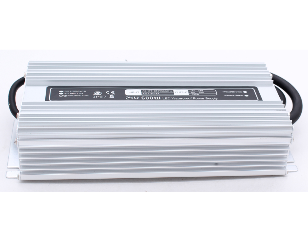 Ultra-thin constant voltage 24V 600W waterproof power supply