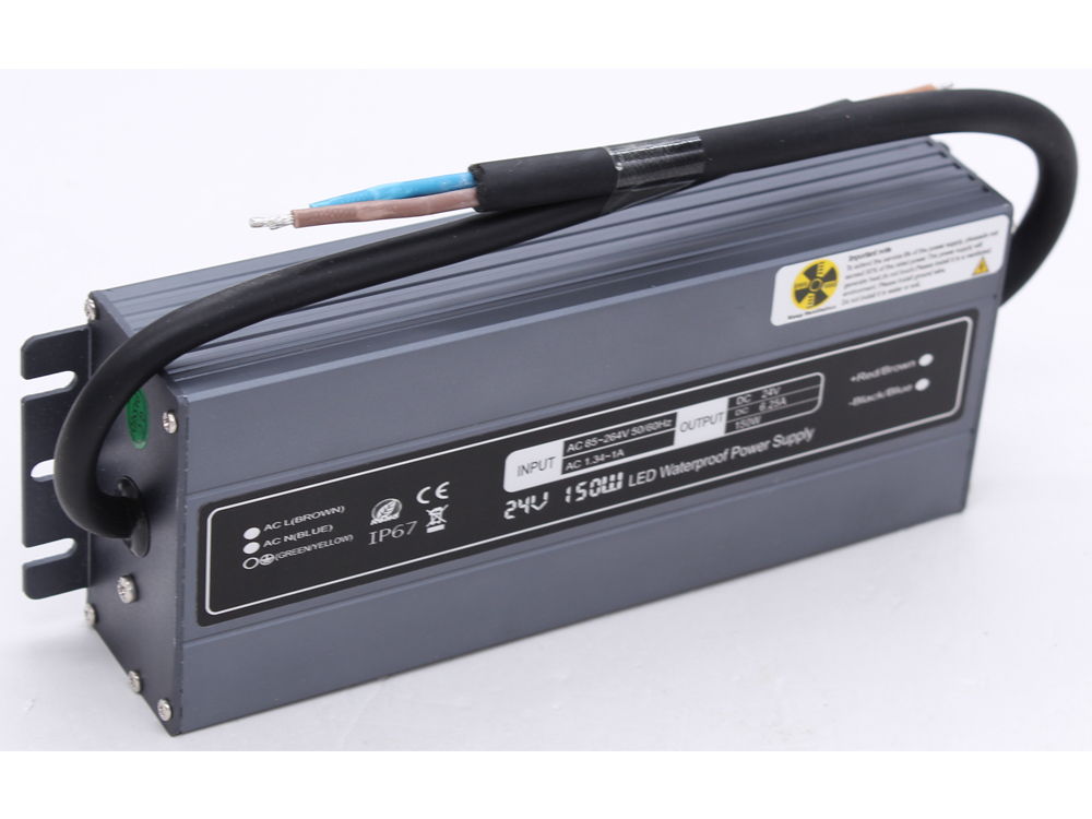 Ultra-thin constant voltage 24V 150W waterproof power supply