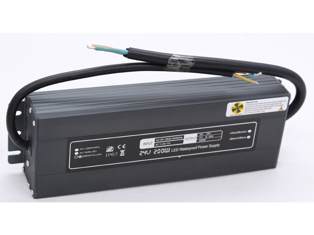 Ultra-thin constant voltage 24V 200W waterproof power supply