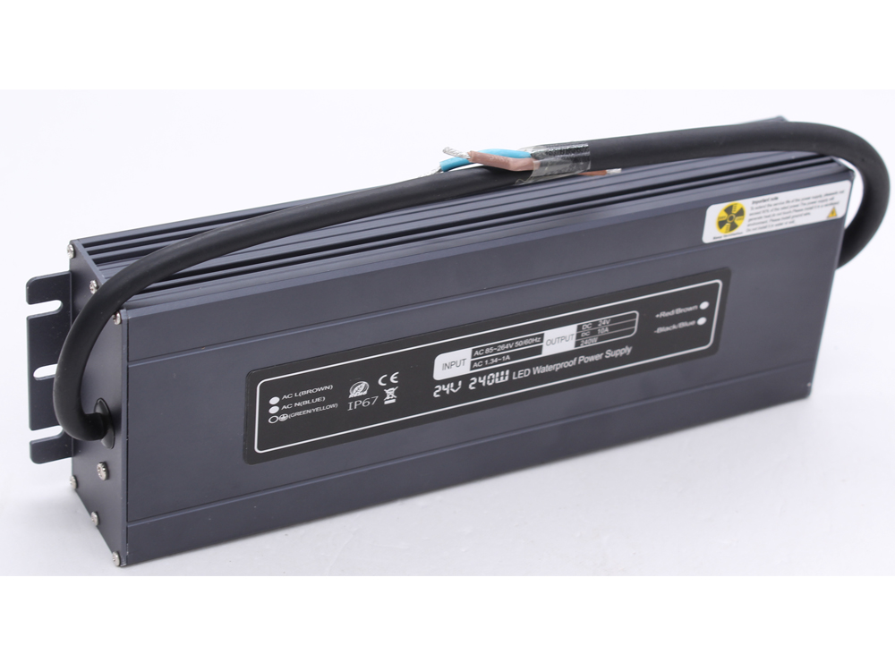 Ultra-thin constant voltage 24V 240W waterproof power supply