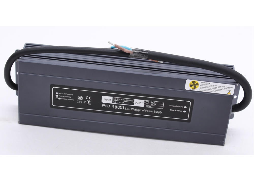 Ultra-thin constant voltage 24V 300W waterproof power supply