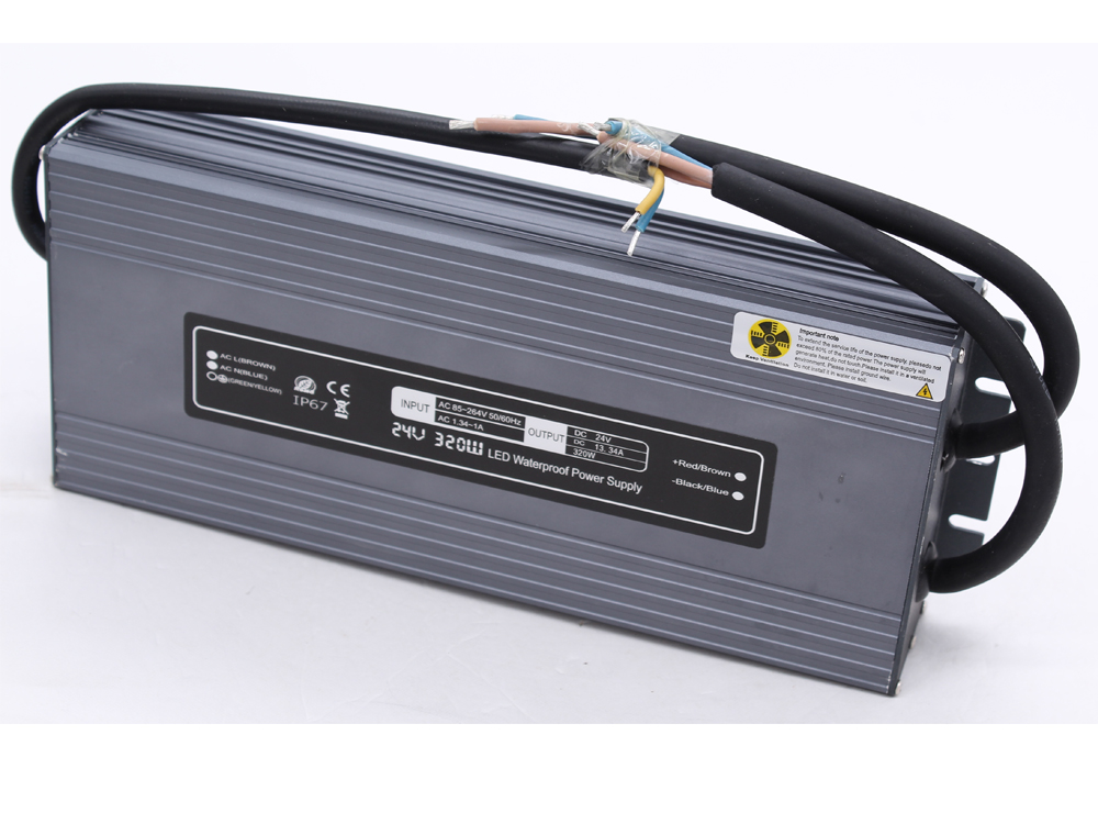 Ultra-thin constant voltage 24V 320W waterproof power supply