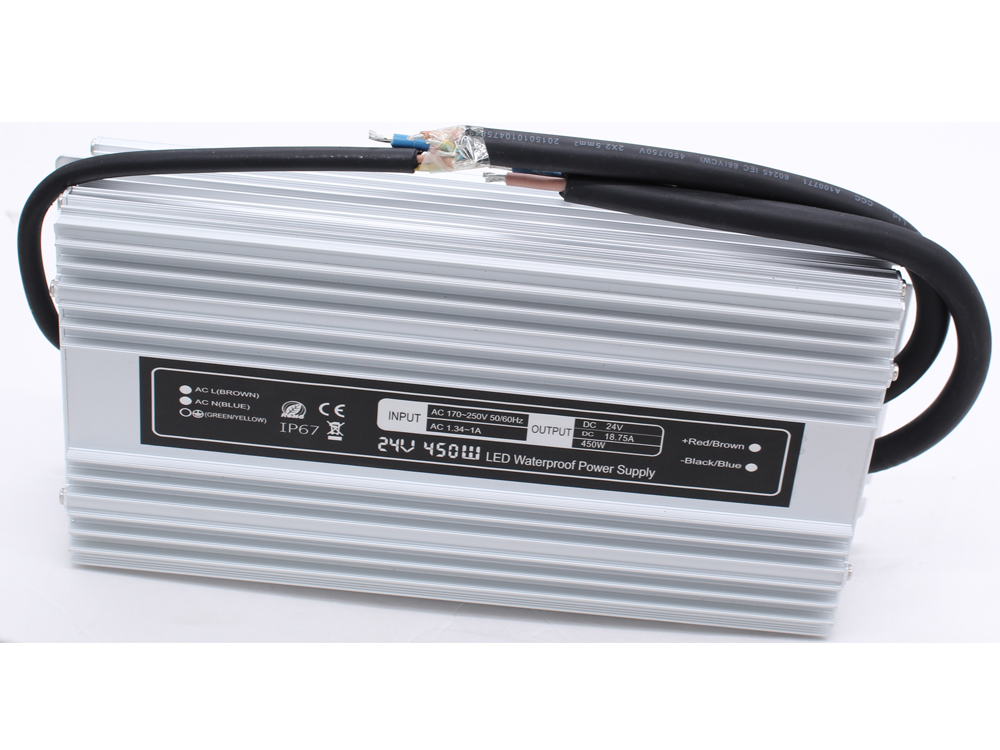 Ultra-thin constant voltage 24V 450W waterproof power supply