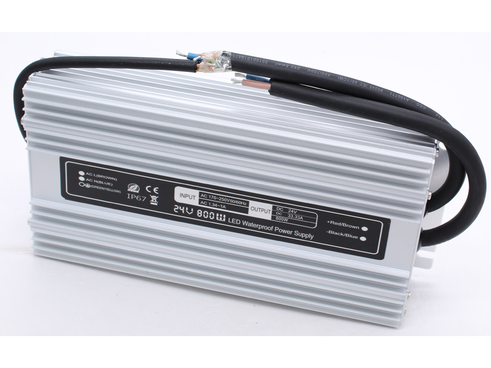 Ultra-thin constant voltage 24V 800W waterproof power supply