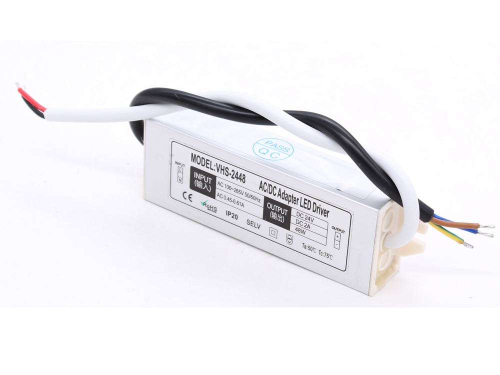 Ultra-thin constant voltage 24V 48W waterproof power supply