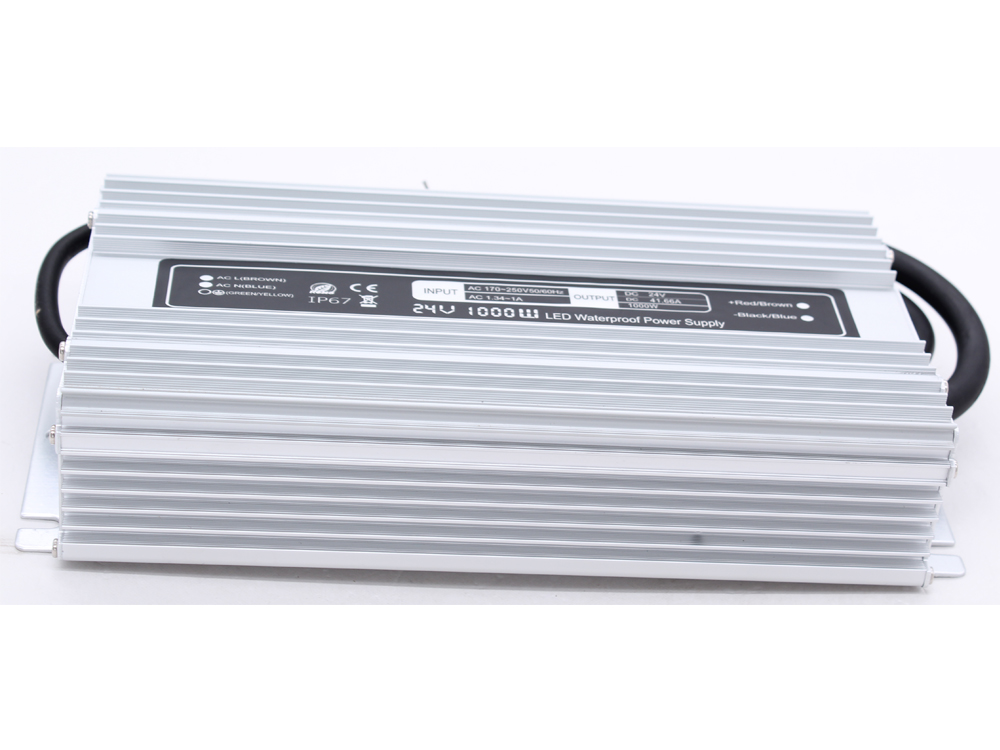 Ultra-thin constant voltage 24V 1000W waterproof power supply