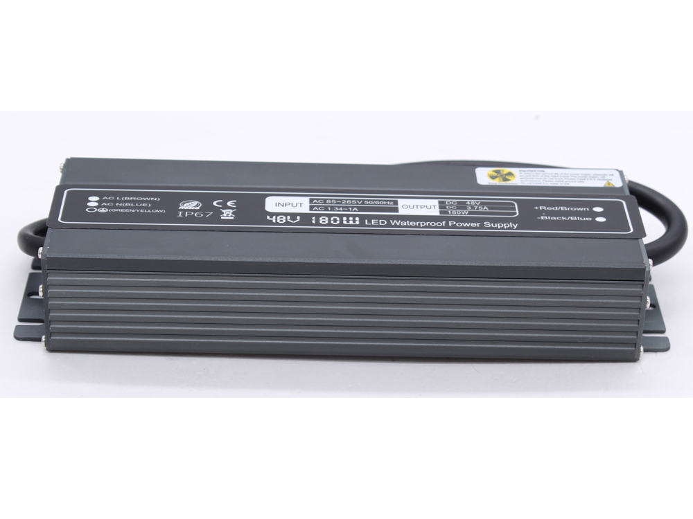 Ultra-thin constant voltage 48V 180W waterproof power supply