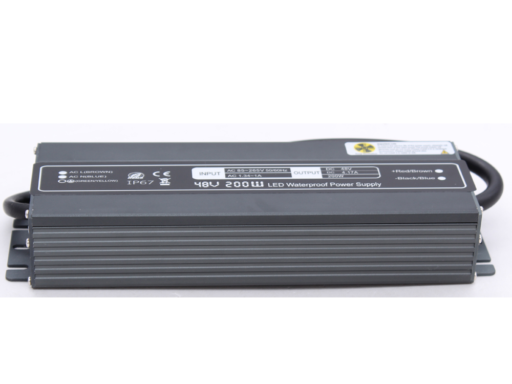 Ultra-thin constant voltage 48V 200W waterproof power supply