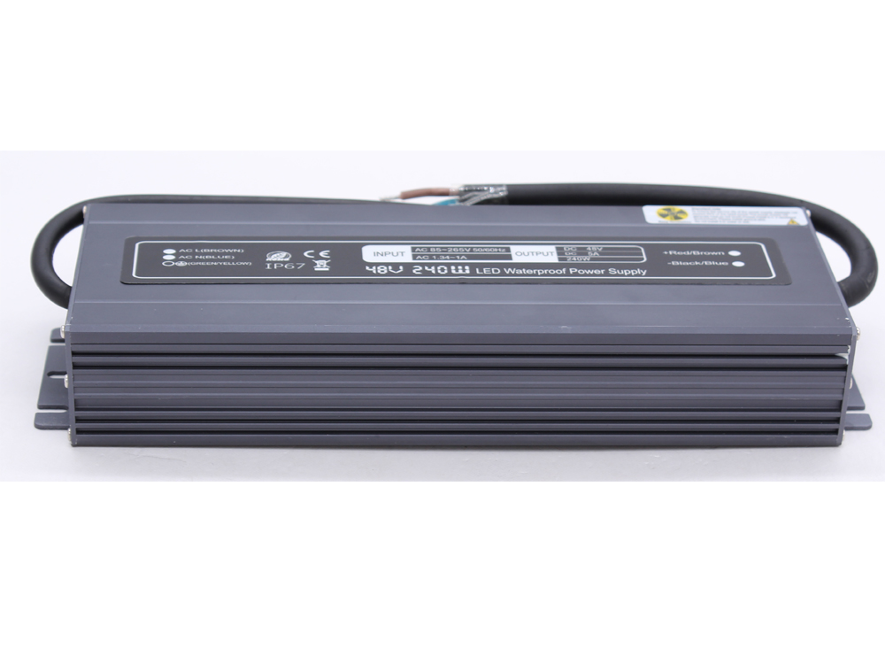 Ultra-thin constant voltage 48V 240W waterproof power supply