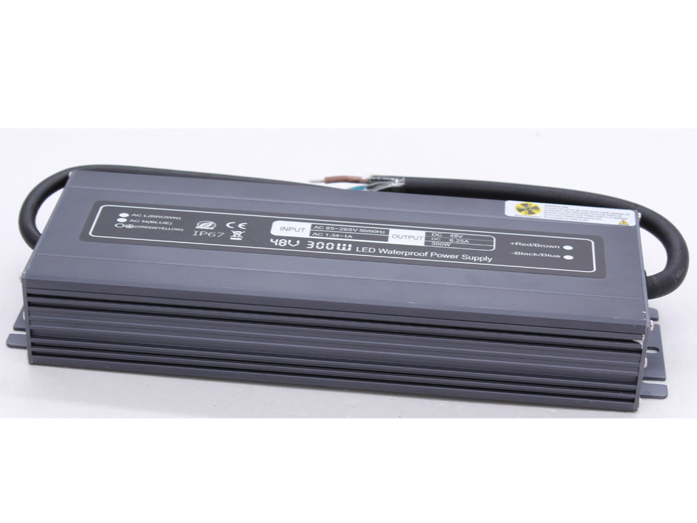 Ultra-thin constant voltage 48V 300W waterproof power supply