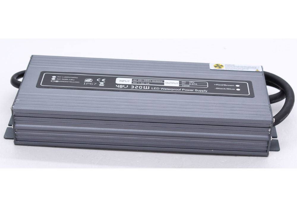 Ultra-thin constant voltage 48V 320W waterproof power supply