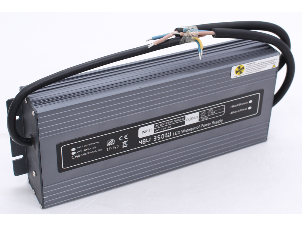 Ultra-thin constant voltage 48V 350W waterproof power supply