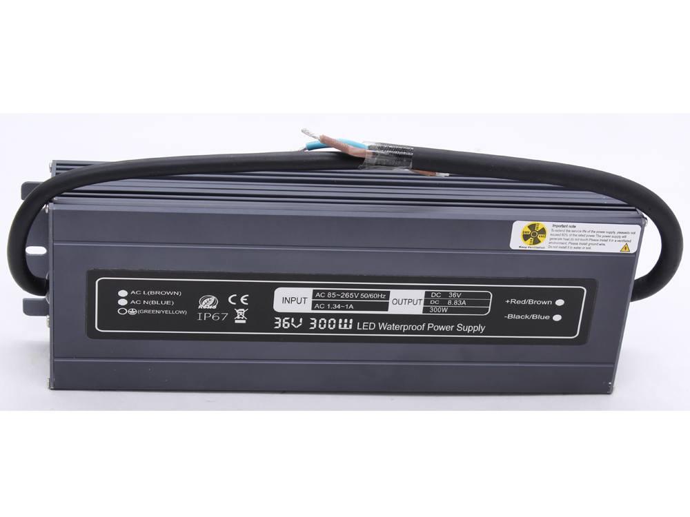 Ultra-thin constant voltage 36V 300W waterproof power supply