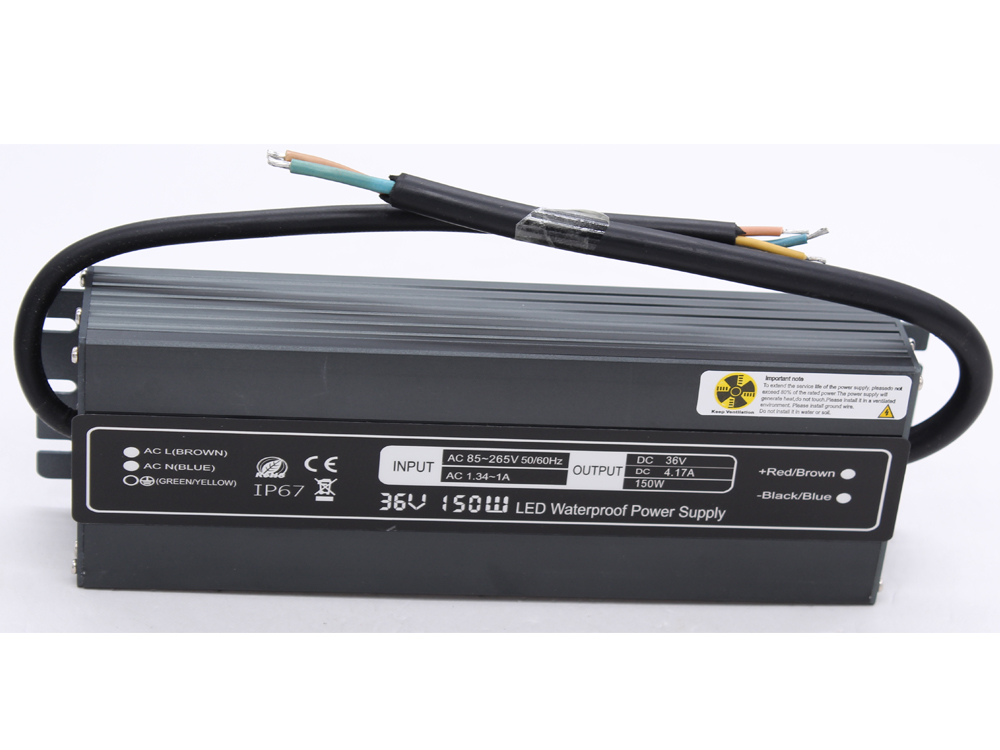 Ultra-thin constant voltage 36V 150W waterproof power supply