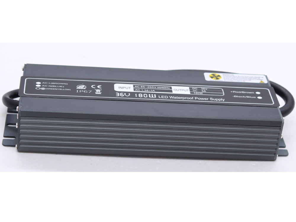 Ultra-thin constant voltage 36V 180W waterproof power supply