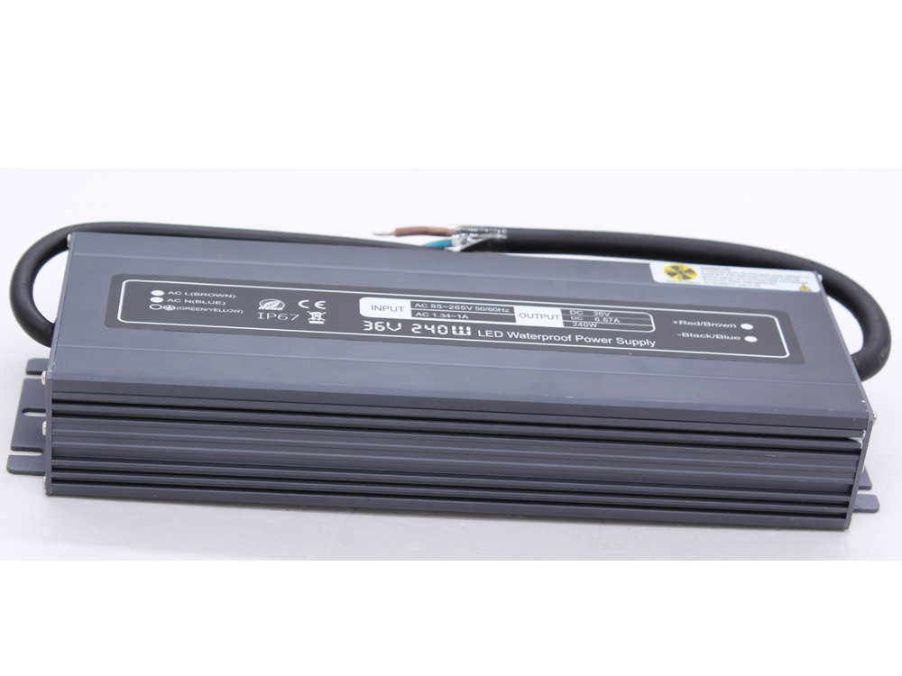 Ultra-thin constant voltage 36V 240W waterproof power supply