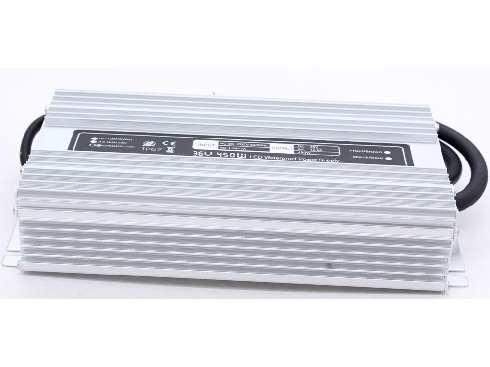 Ultra-thin constant voltage 36V 450W waterproof power supply