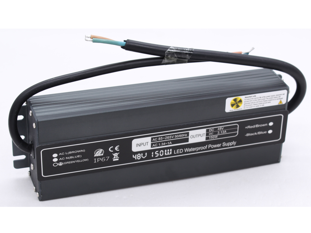 Ultra-thin constant voltage 48V 150W waterproof power supply