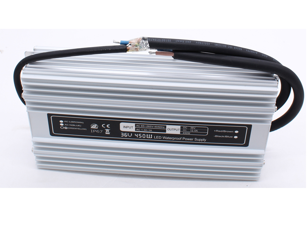 Ultra-thin constant voltage 36V 450W waterproof power supply