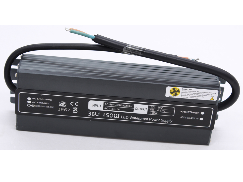 Ultra-thin constant voltage 36V 150W waterproof power supply
