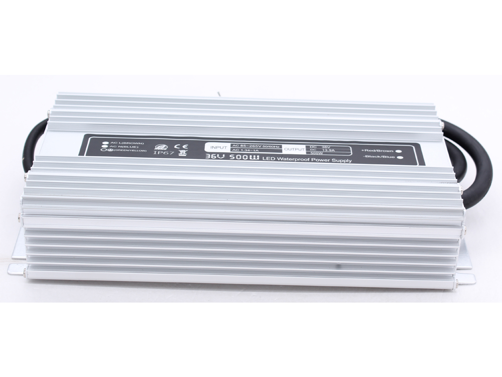 Ultra-thin constant voltage 36V 500W waterproof power supply