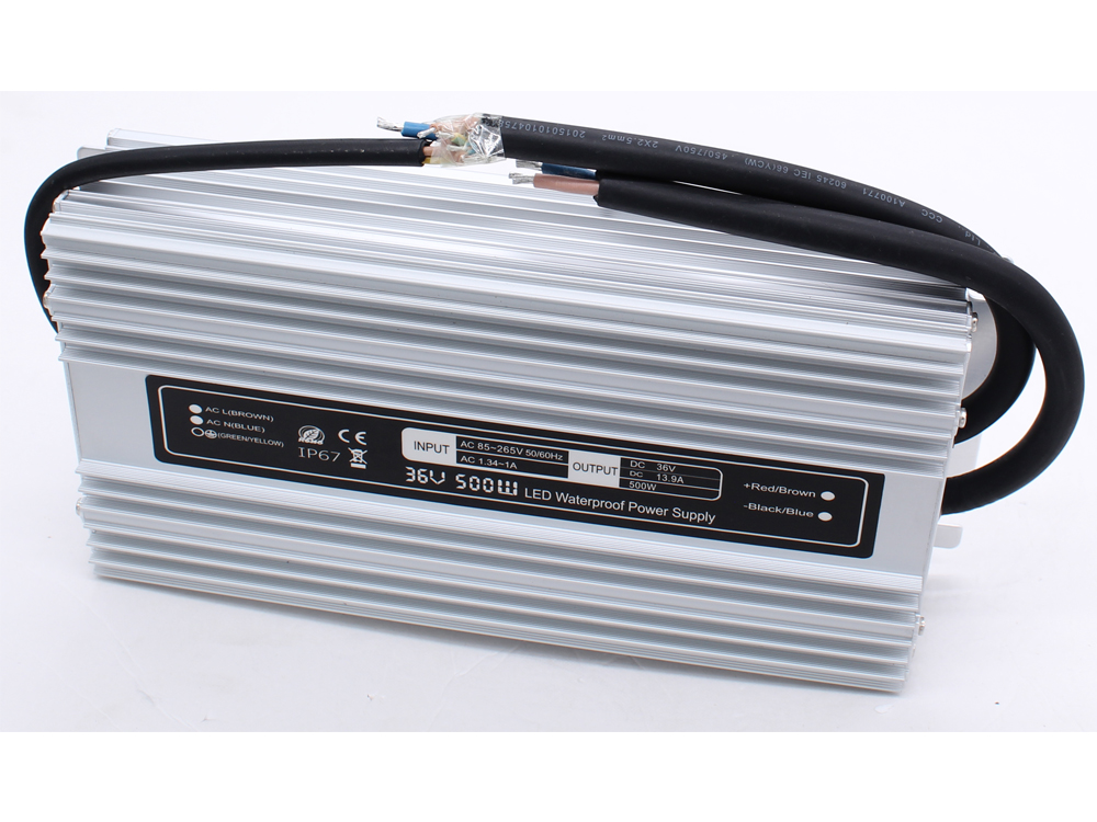 Ultra-thin constant voltage 36V 500W waterproof power supply