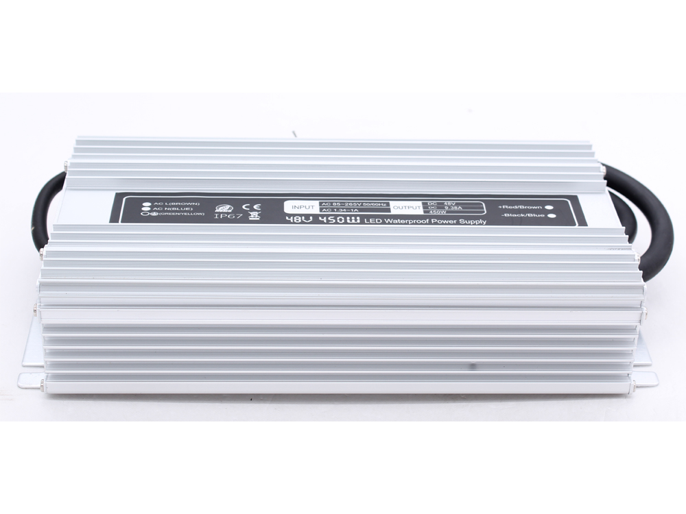 Ultra-thin constant voltage 48V 450W waterproof power supply