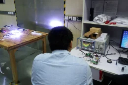 LED power supply EMI test