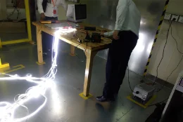 LED power supply EMI test