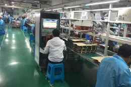 LED power supply production line (１)
