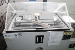 Salt spray test of solar street light