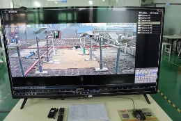 Solar street light samples test